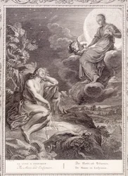 La Luna y Endimión, 1731
